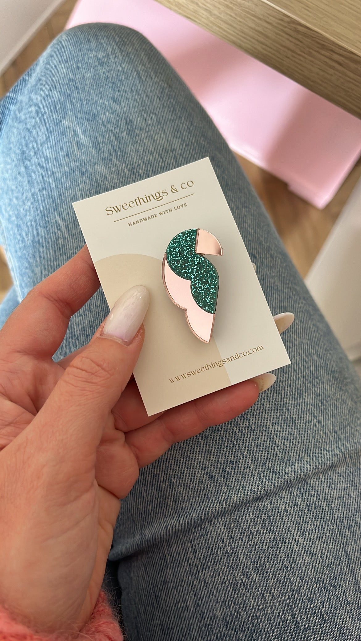 Broche perroquet