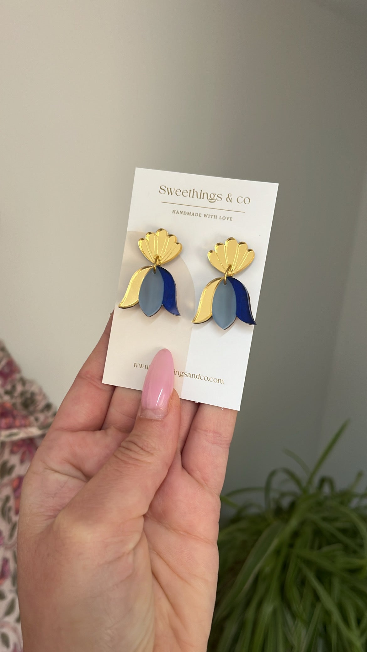 Boucles d’oreilles ROSALIE