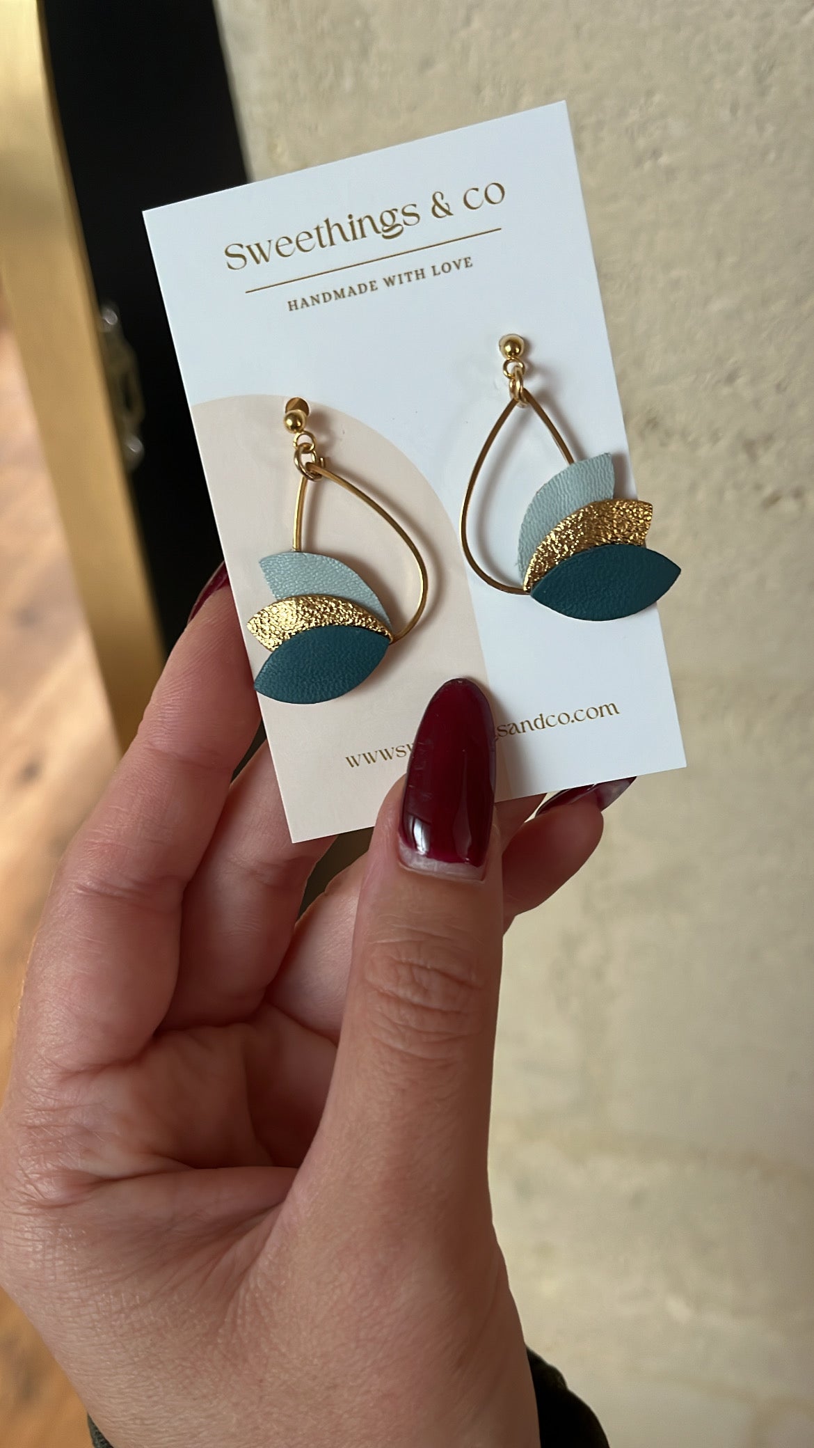 Boucles d'oreilles YASMINE