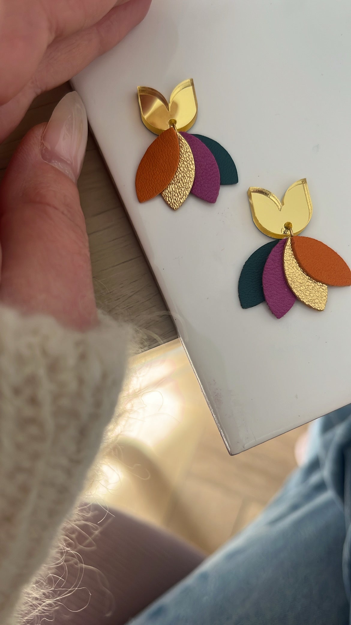 Boucles d'oreilles SOLEA