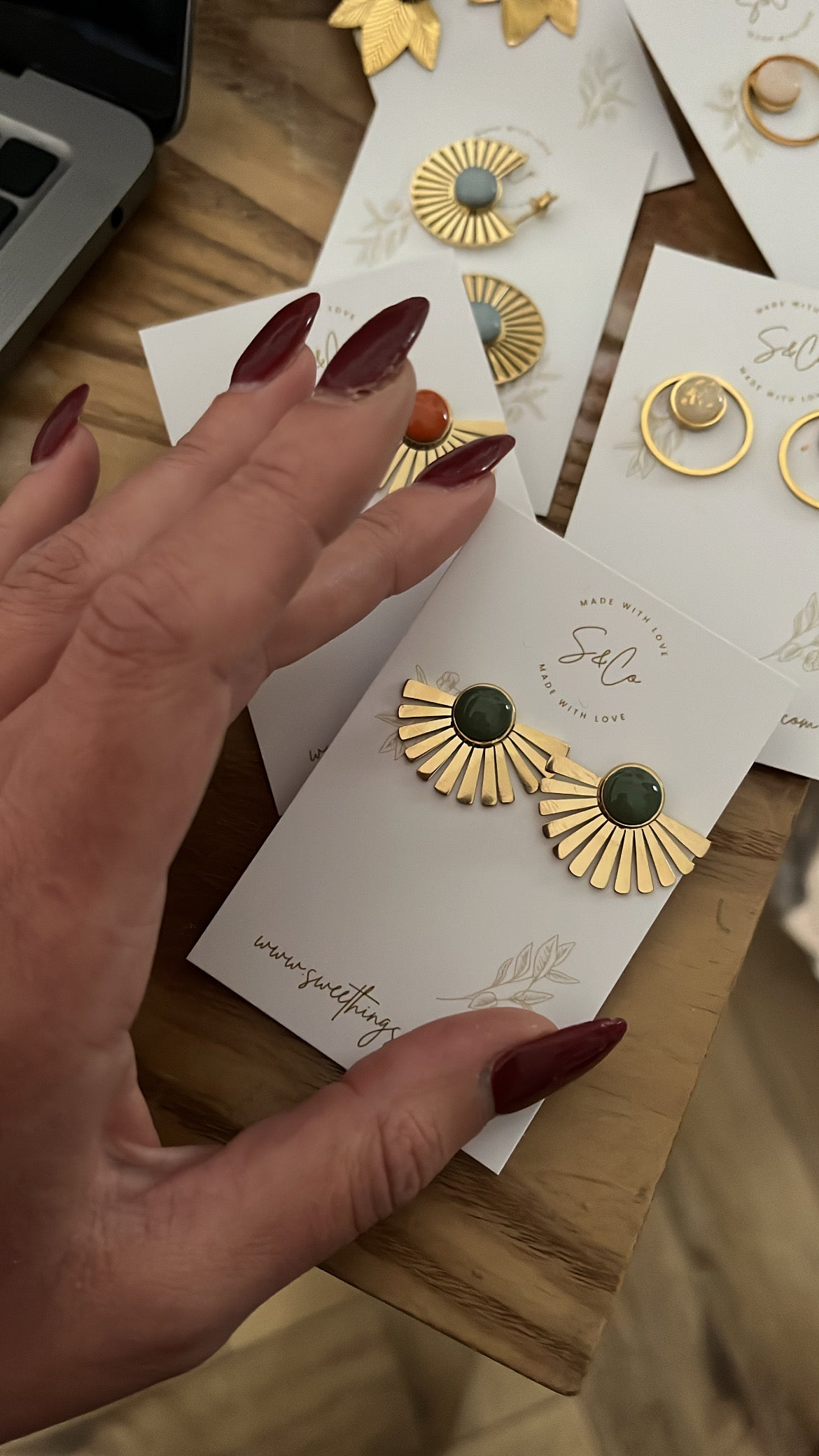 Boucles d'oreilles ARIA