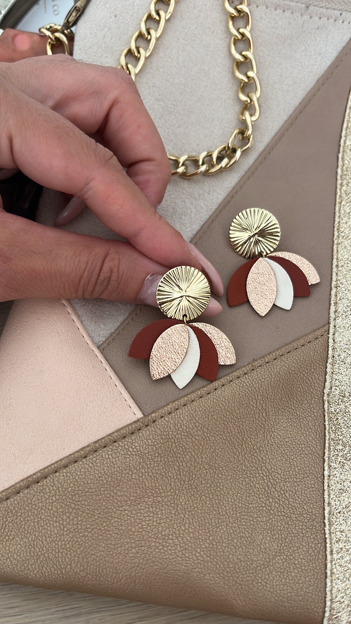 Boucles d'oreilles AMBRE