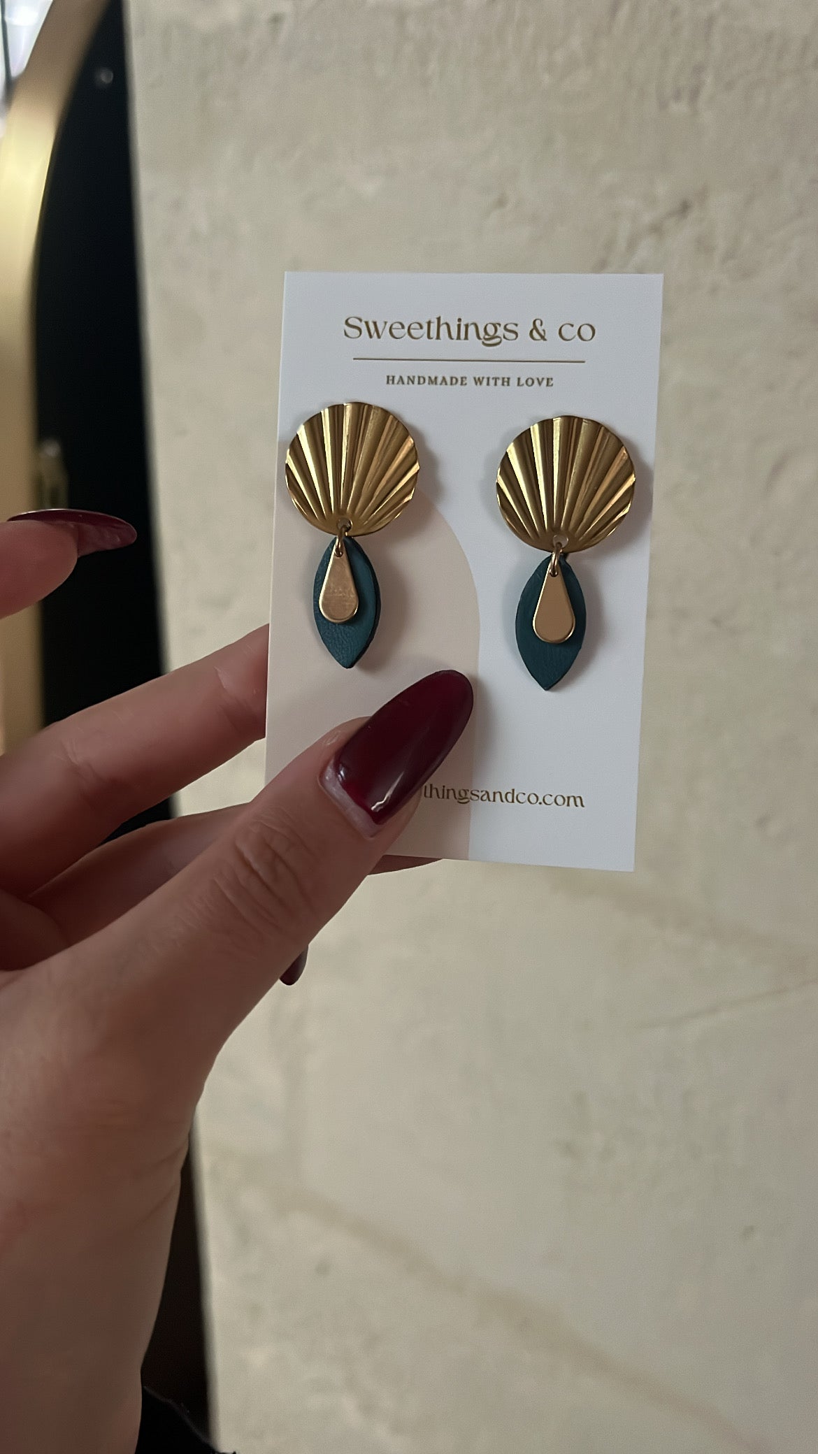 Boucles d'oreilles IZIA
