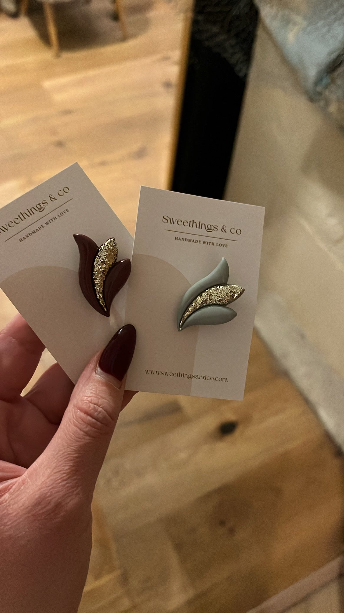 Broche poétique // couleurs au choix