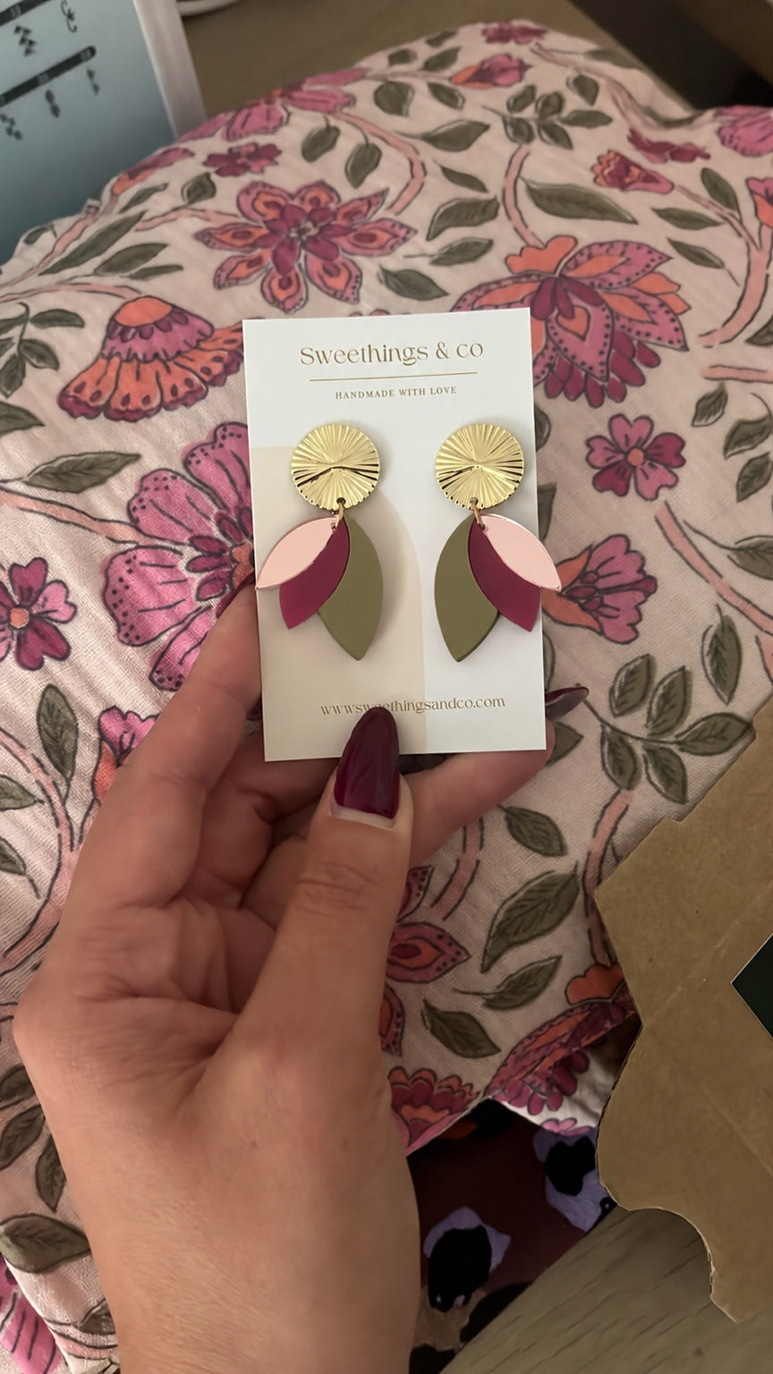 Boucles d’oreilles LEORA