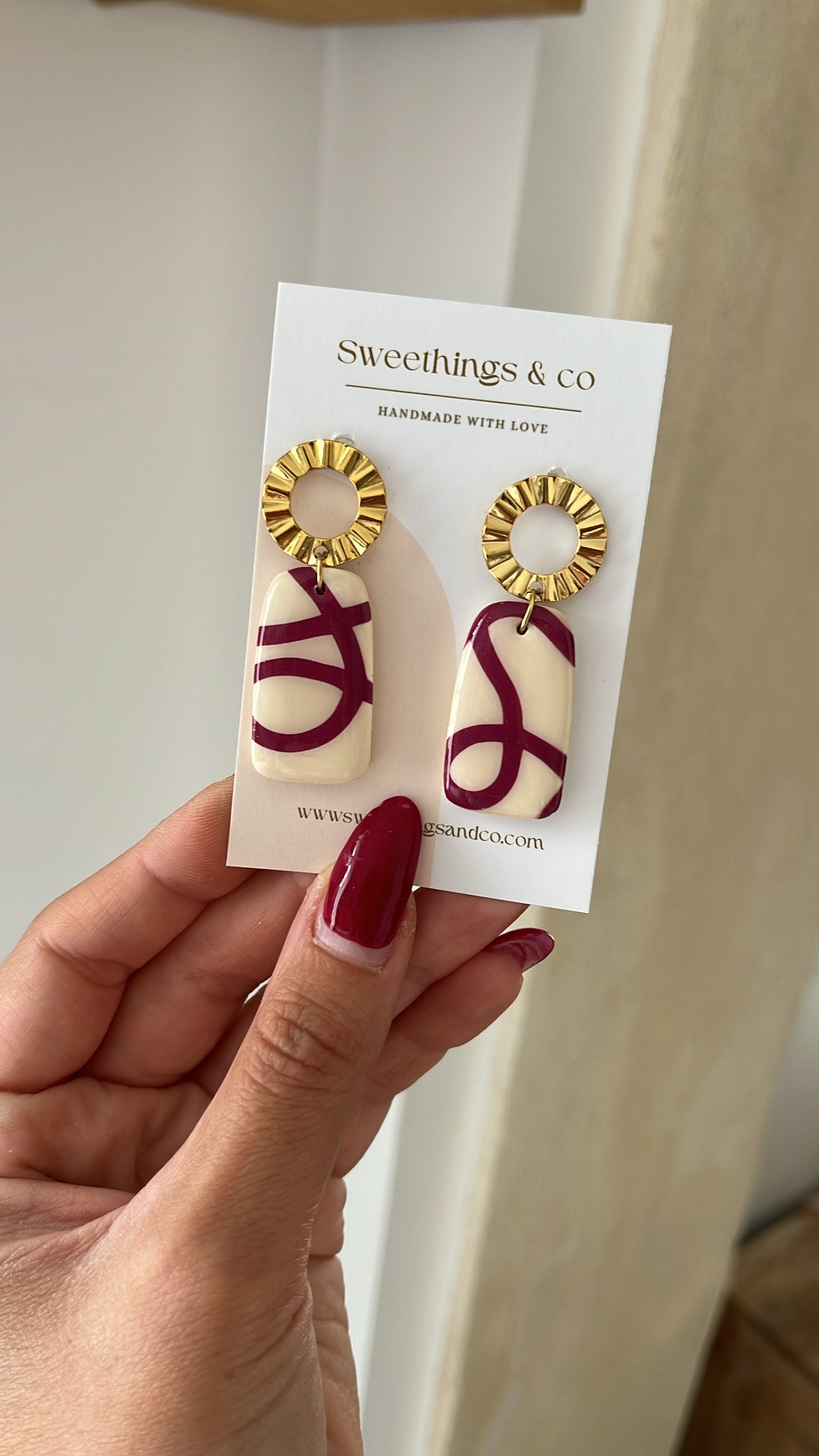 Boucles d’oreilles Minimaliste