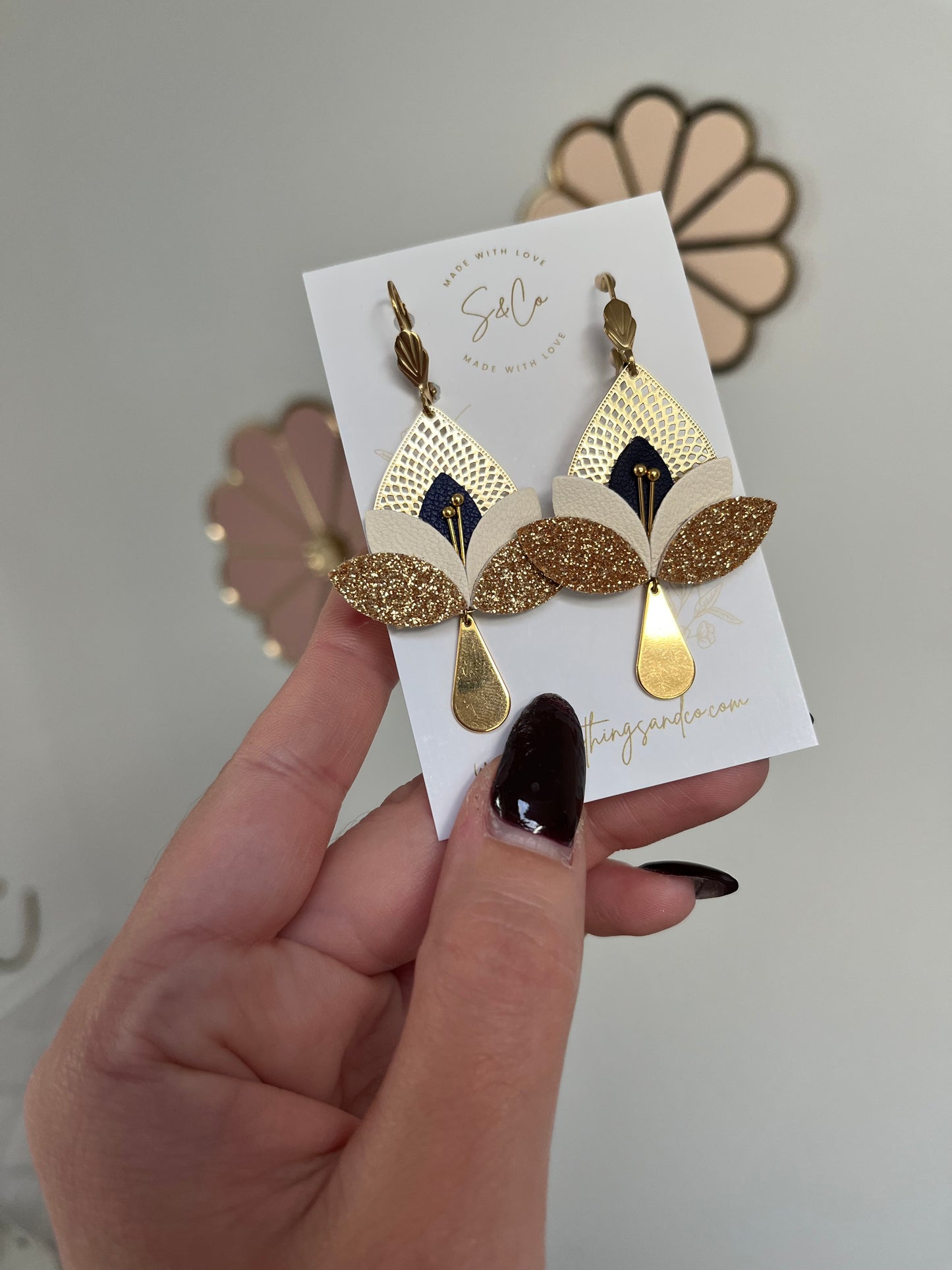 Boucles d'oreilles AMALIA