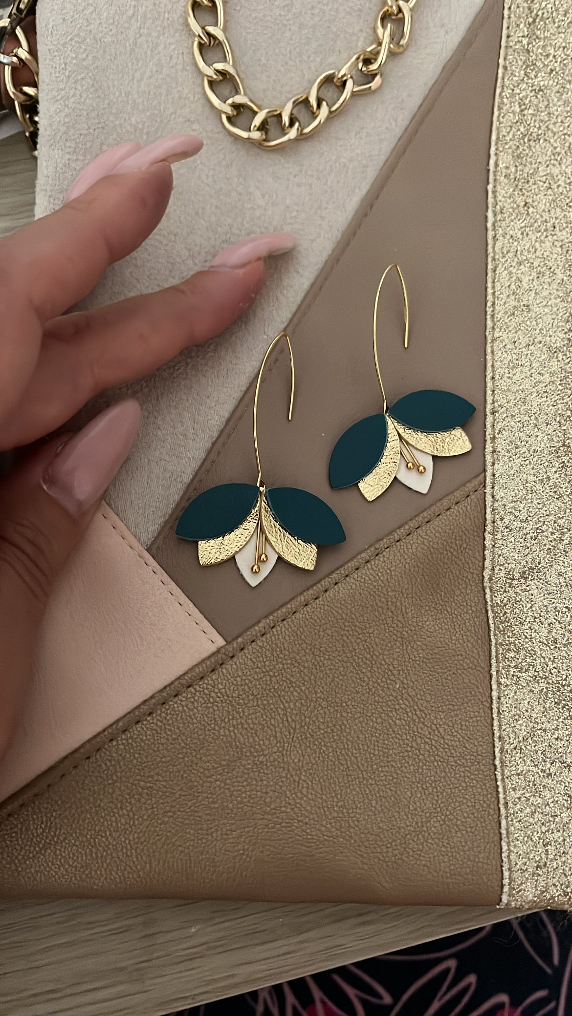Boucles d'oreilles HORTENSE