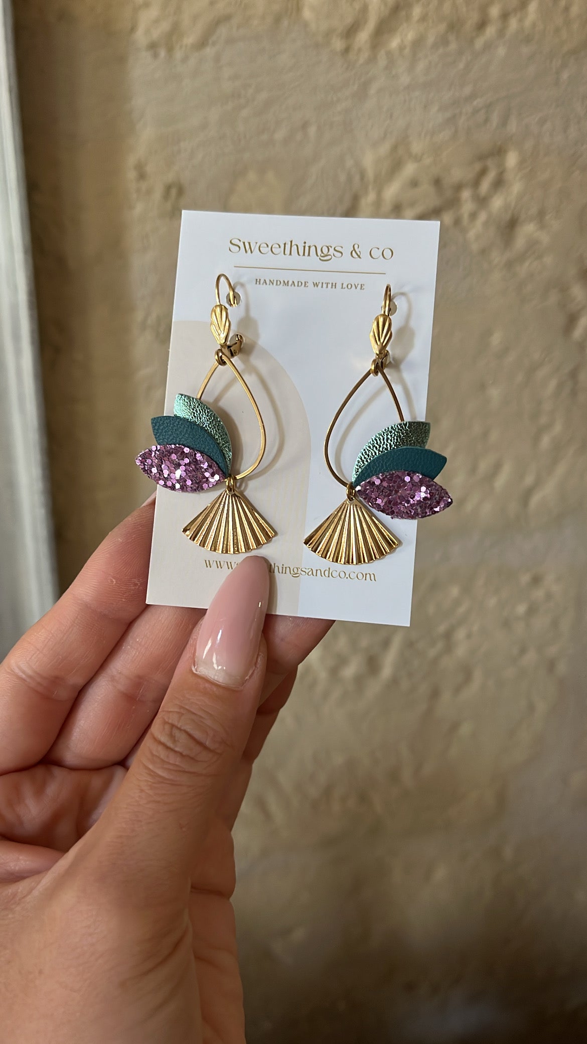 Boucles d'oreilles ROMY