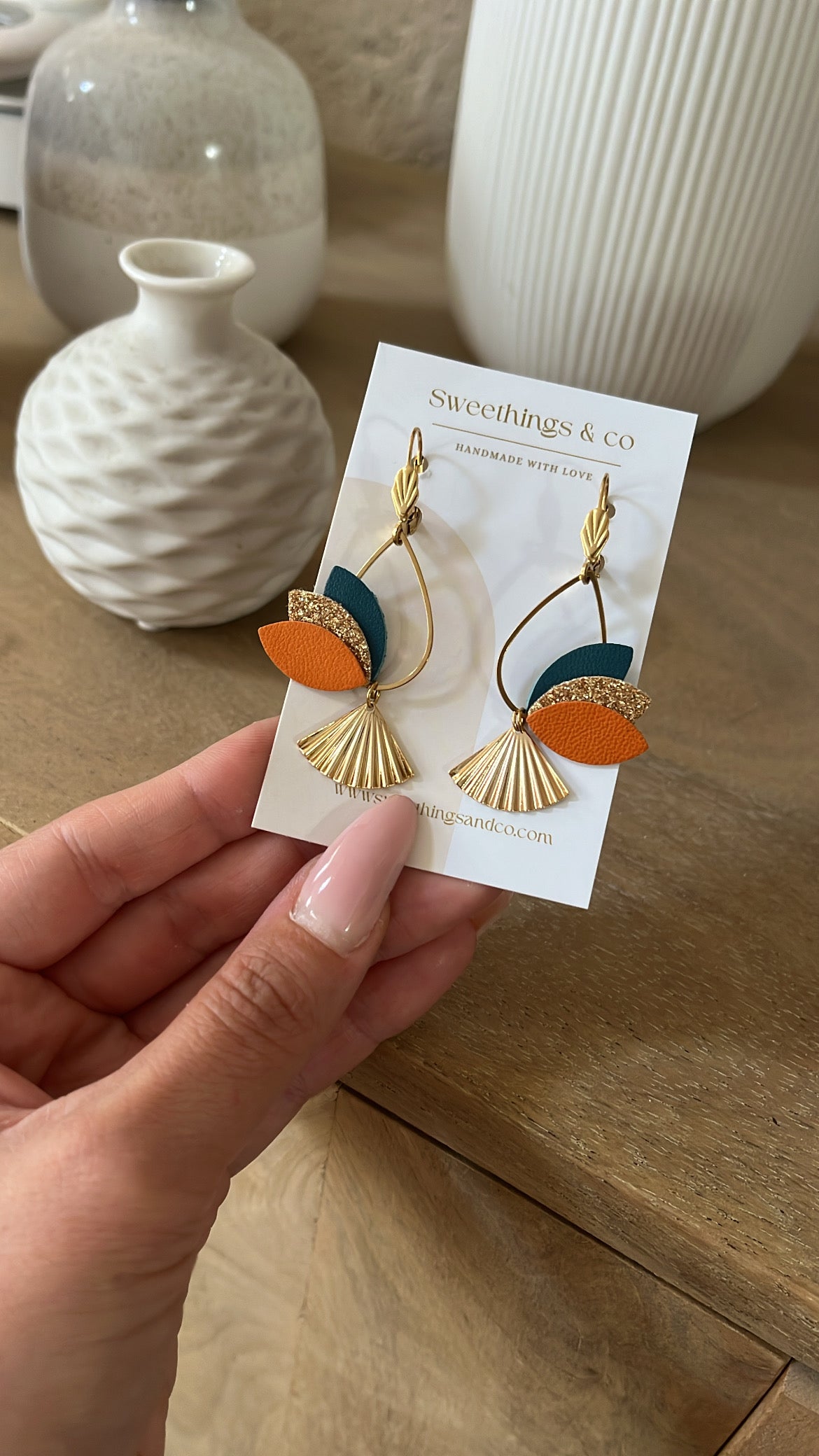 Boucles d'oreilles ROMY