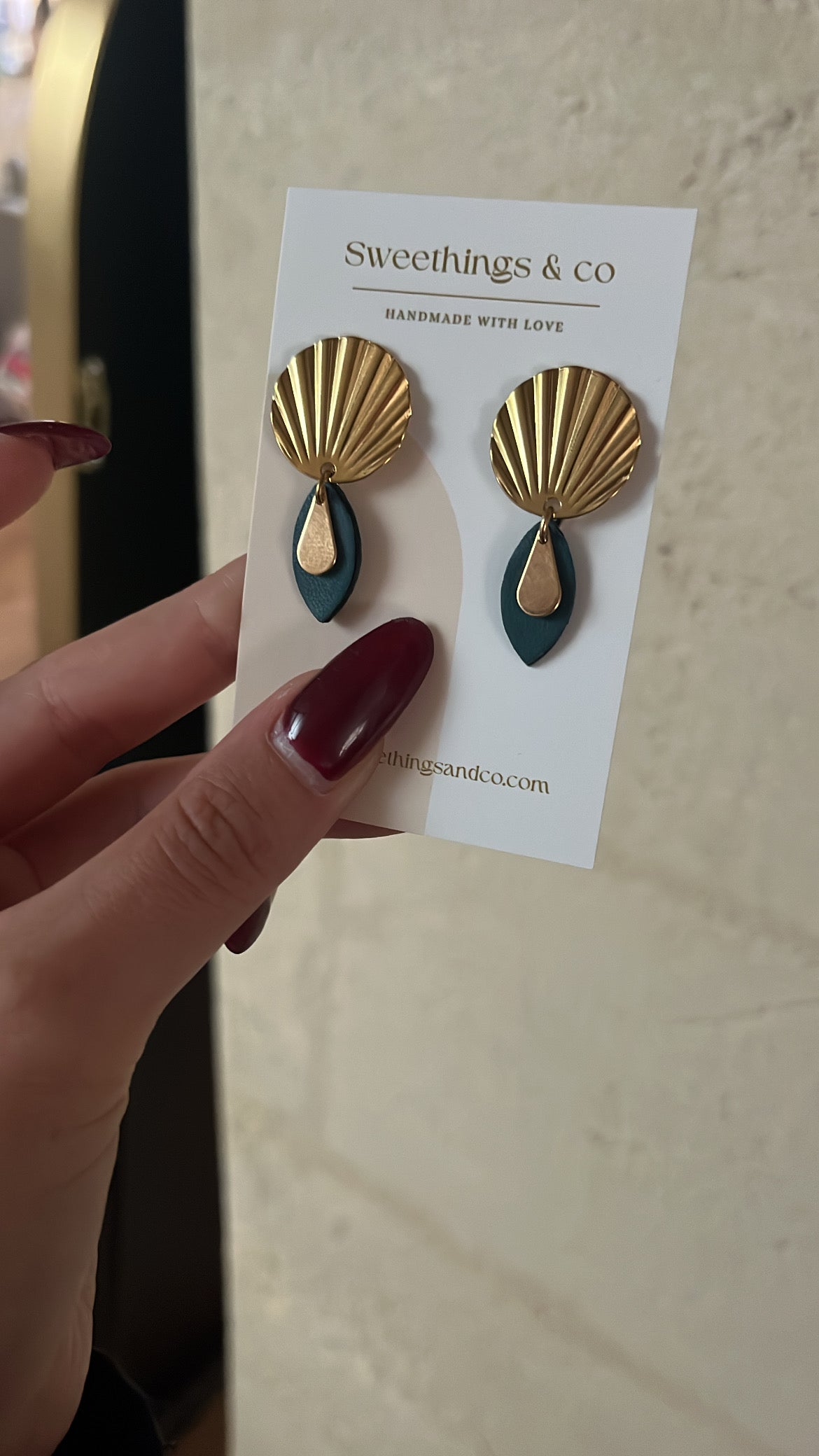 Boucles d'oreilles IZIA