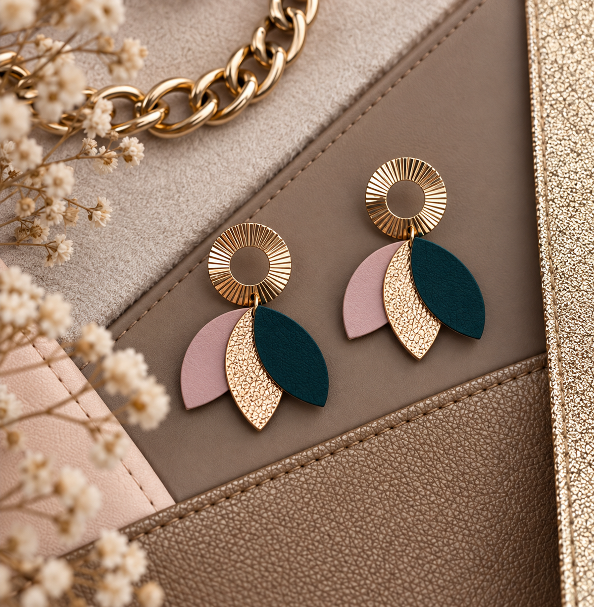 Boucles d'oreilles IRIS