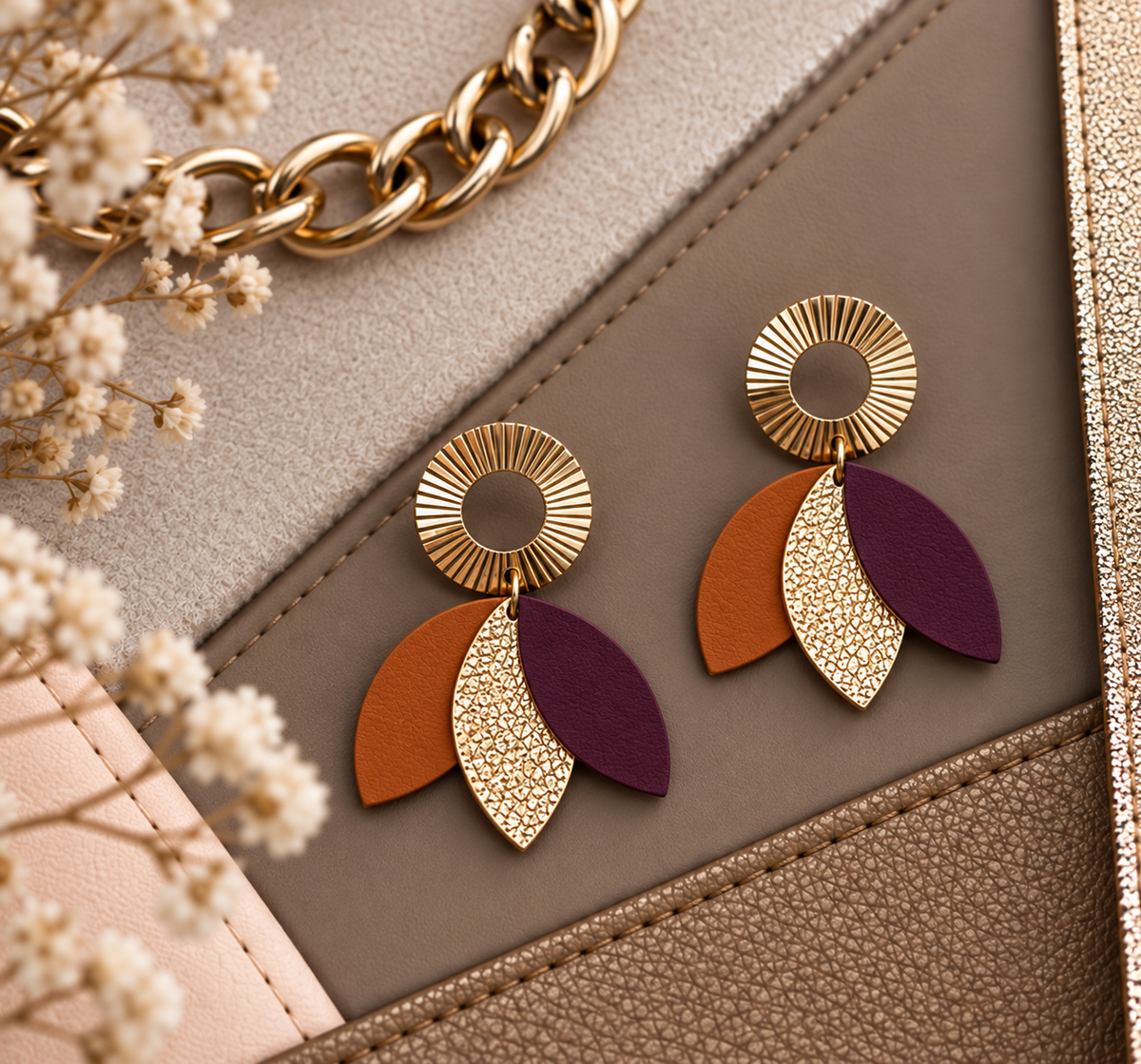 Boucles d'oreilles IRIS