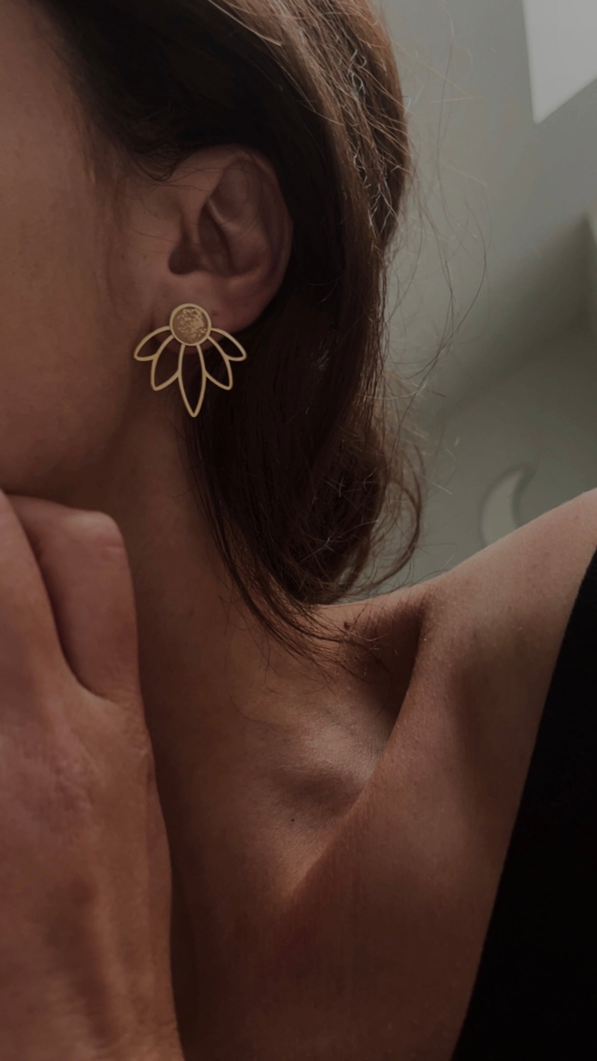 Boucles d’oreilles SERENA (couleurs au choix)