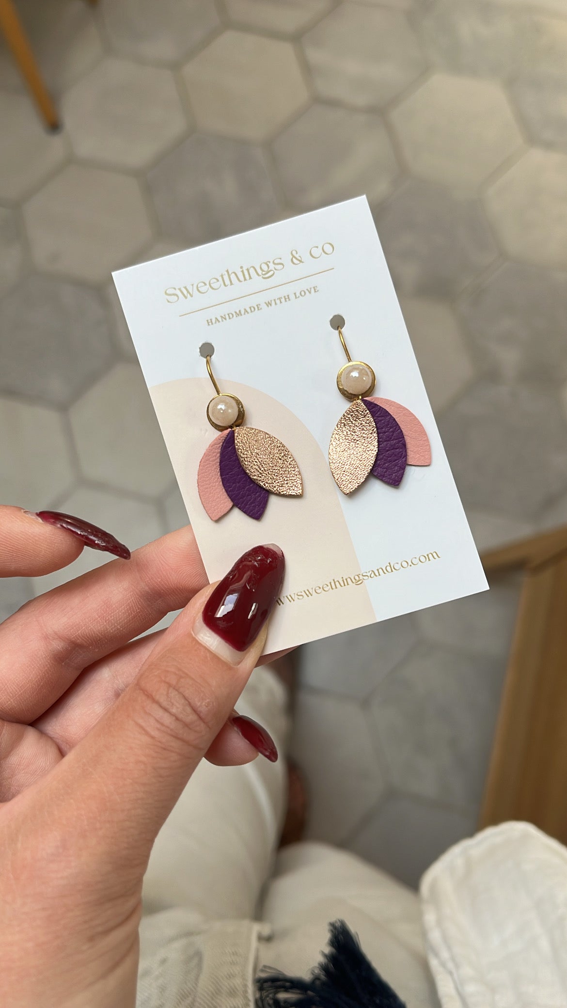 Boucles d'oreilles LYDIA