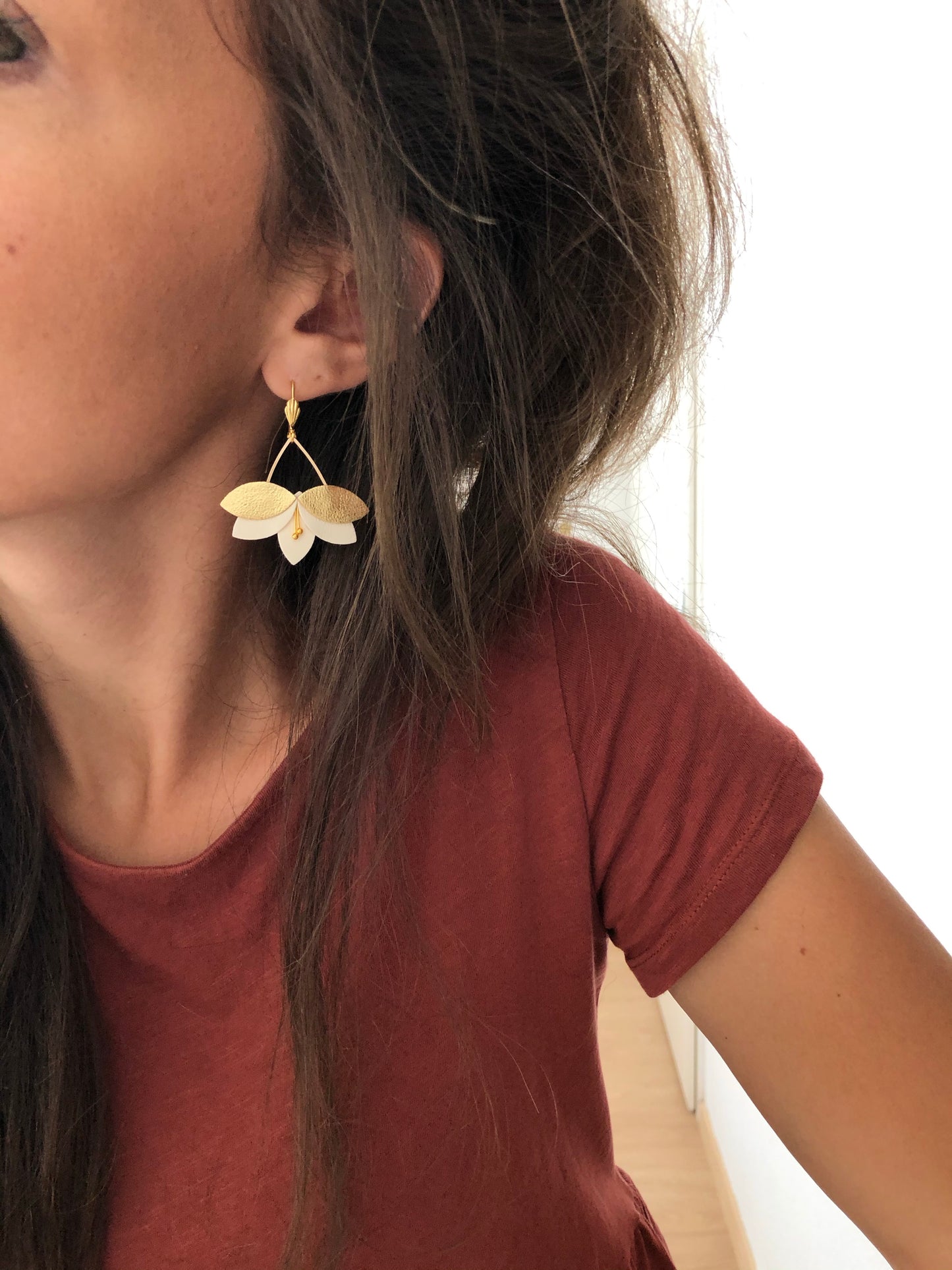 Boucles d'oreilles CAPUCINE