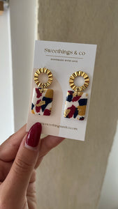 Boucles d’oreilles Terrazzo
