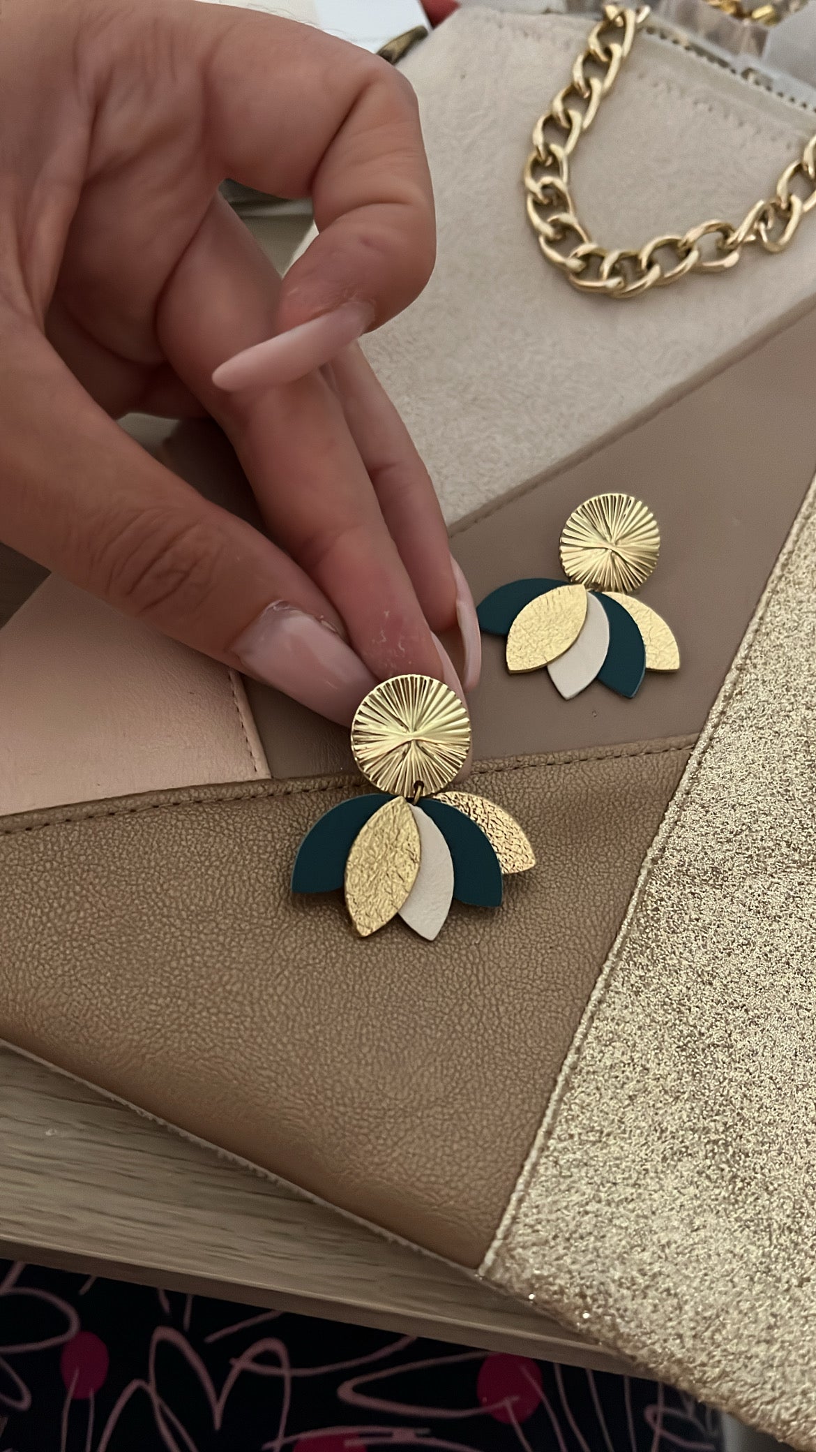 Boucles d'oreilles AMBRE