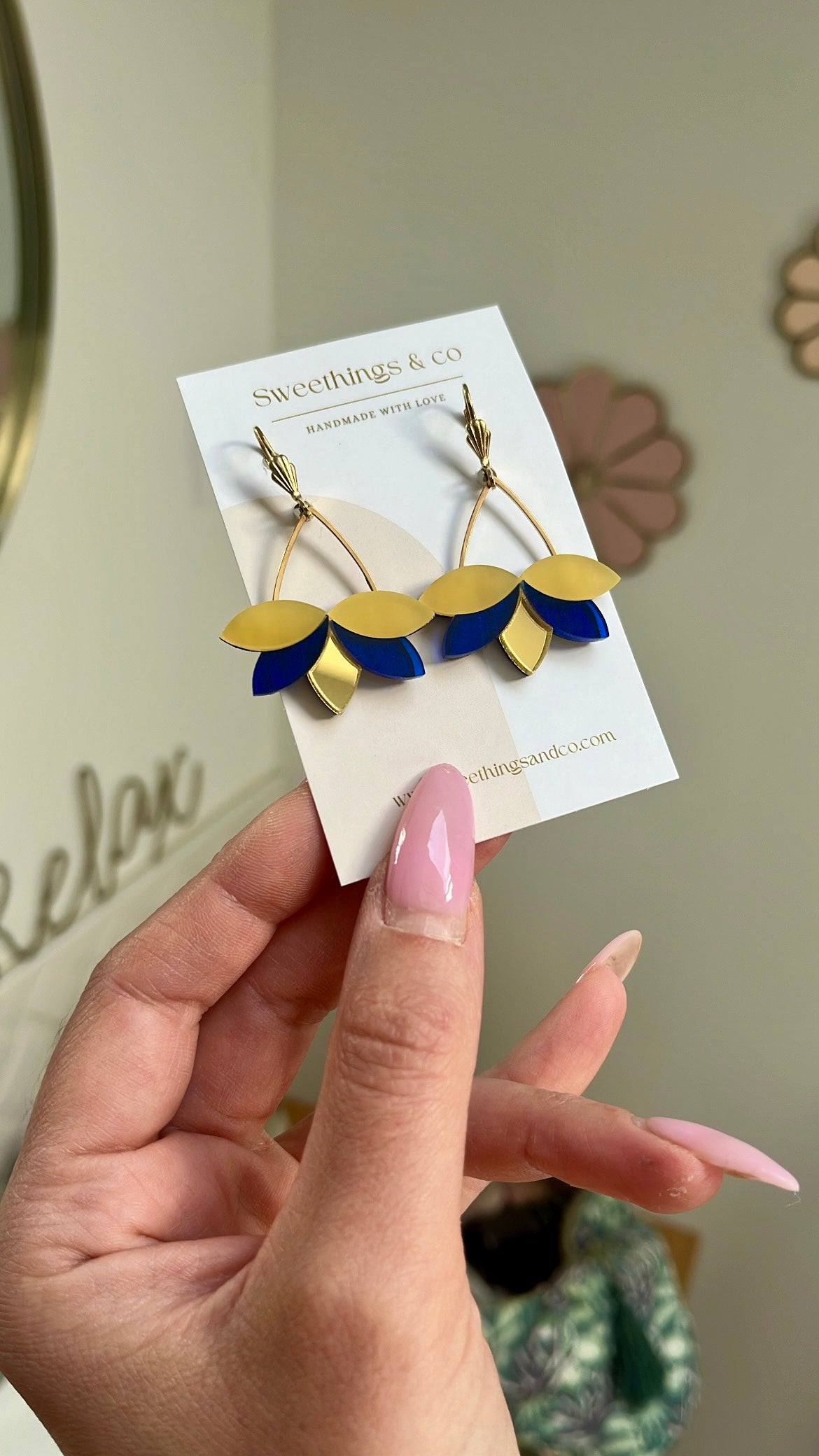 Boucles d’oreilles CAPUCINE