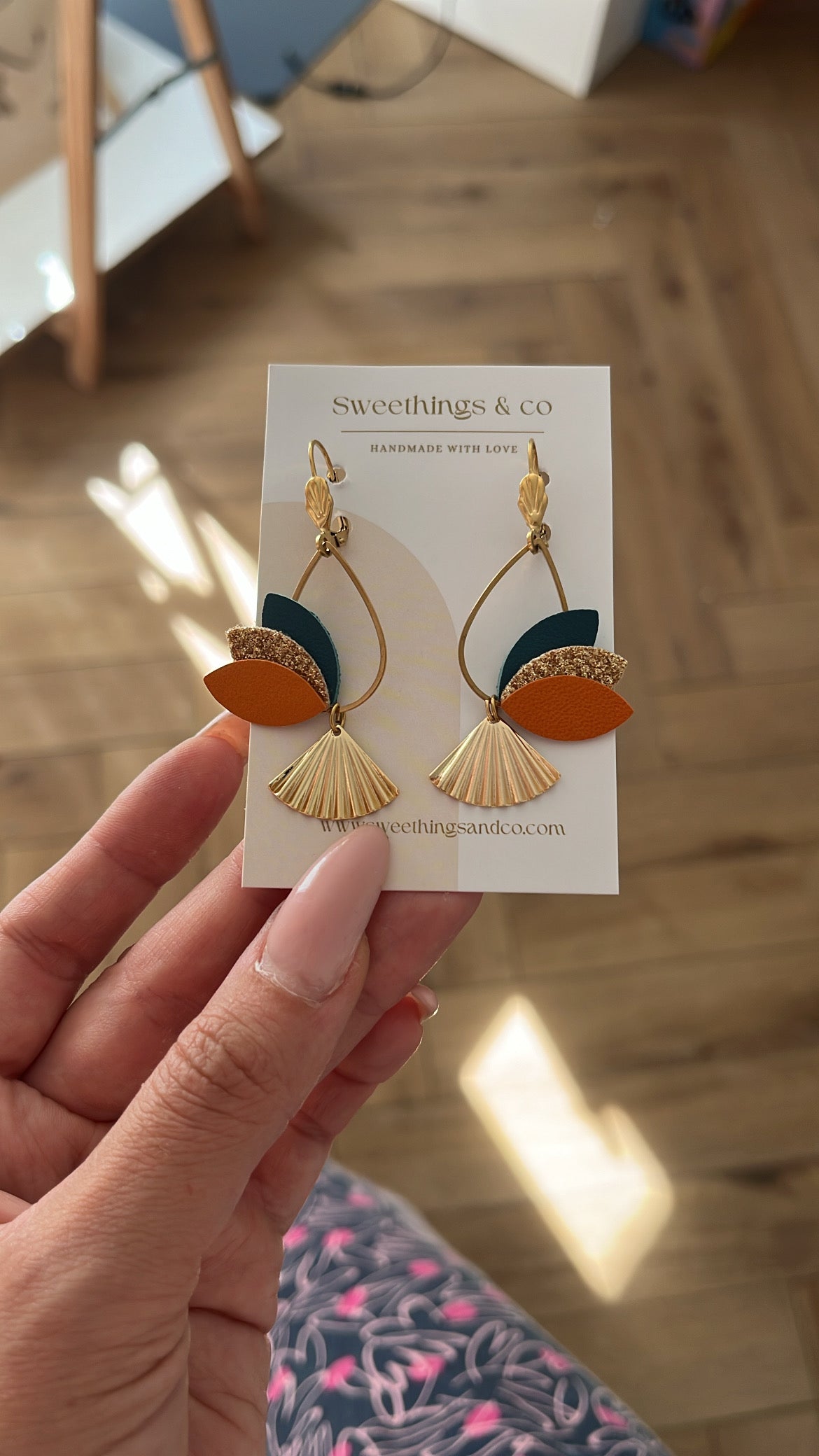 Boucles d'oreilles ROMY