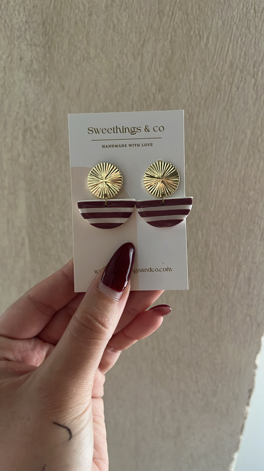Boucles d'oreilles Marinières