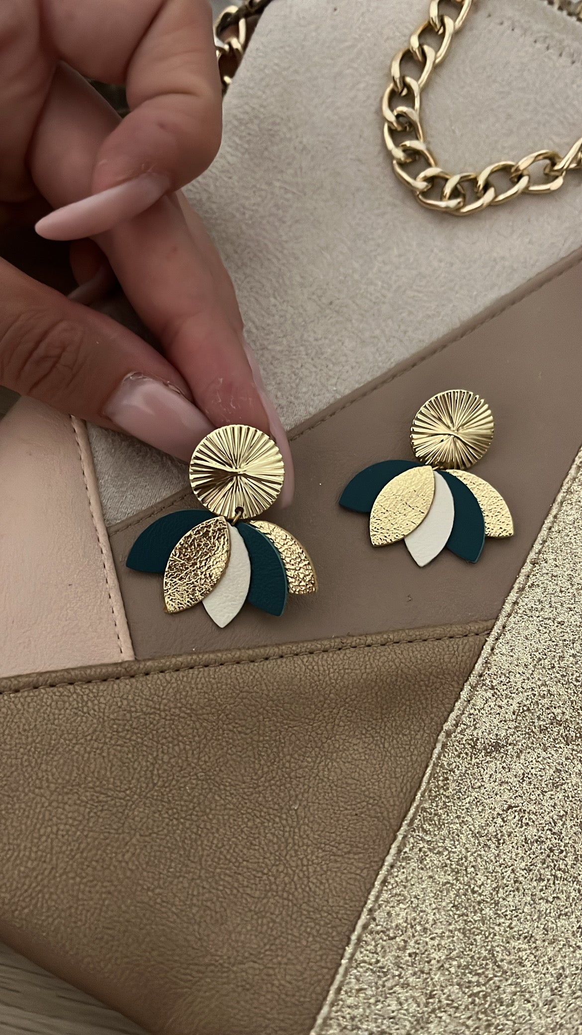 Boucles d'oreilles AMBRE