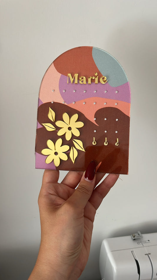 Porte Bijoux Personnalisable / Mot ou Prénom