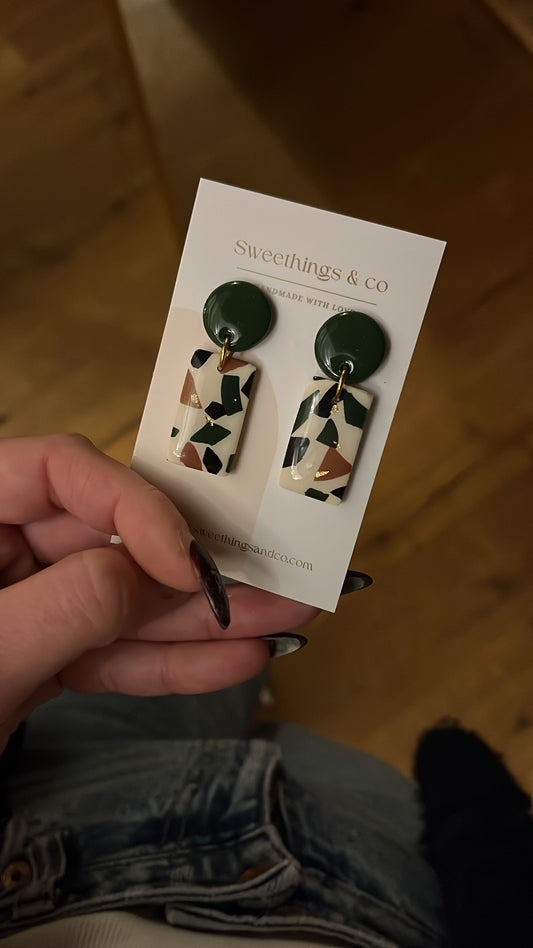 Boucles d’oreilles Terrazzo