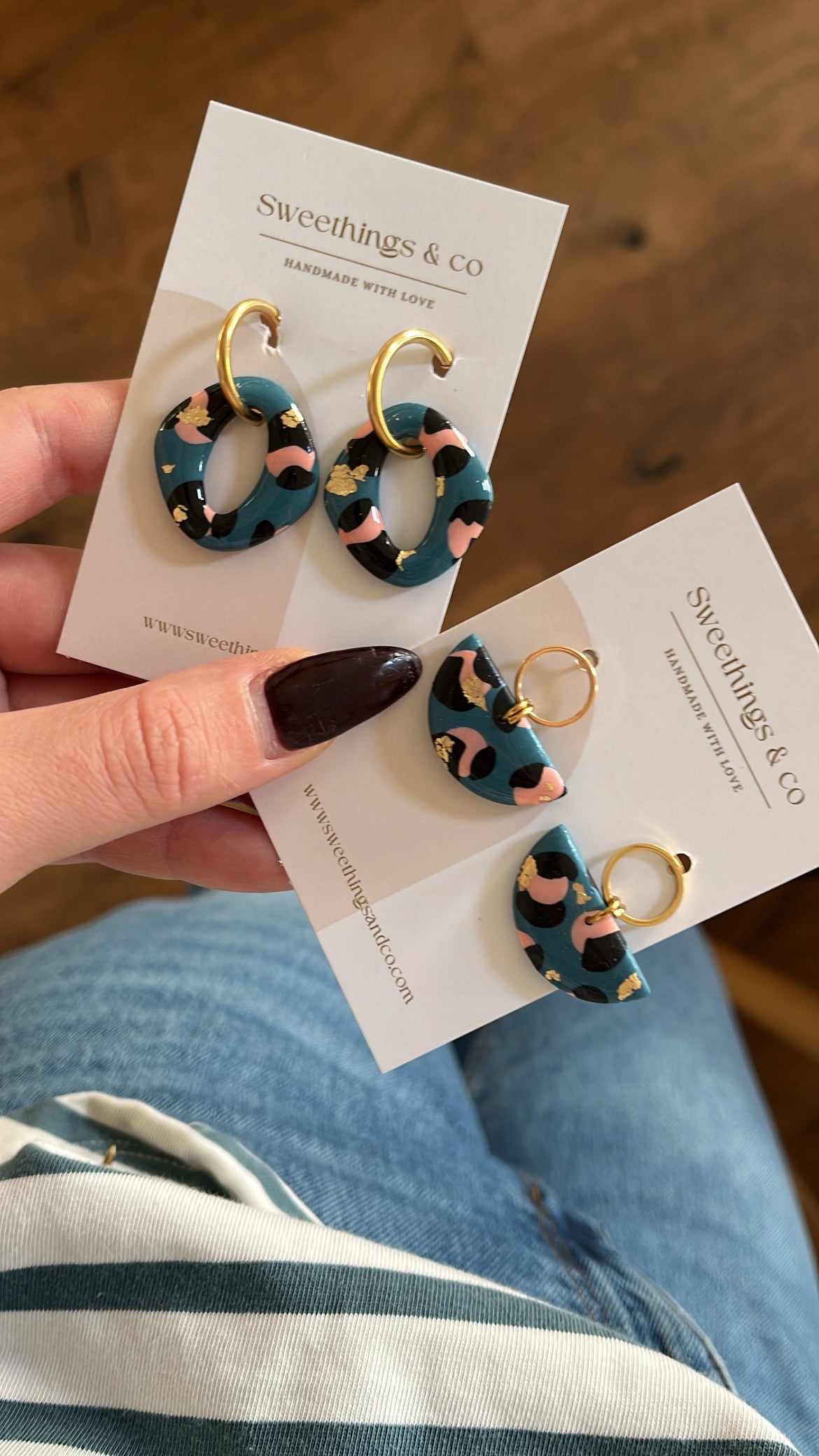 Boucles d’oreilles Léopard