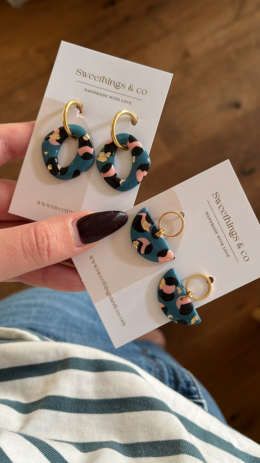 Boucles d’oreilles Léopard