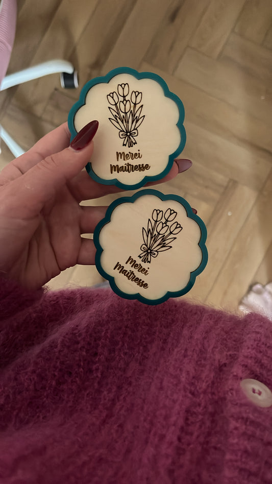 Magnet Remerciement Maitresse