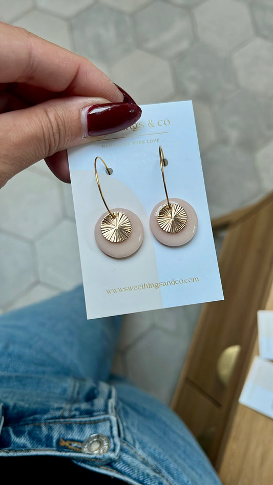 Boucles d’oreilles pastel