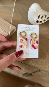 Boucles d’oreilles Terrazzo