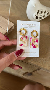 Boucles d’oreilles Terrazzo