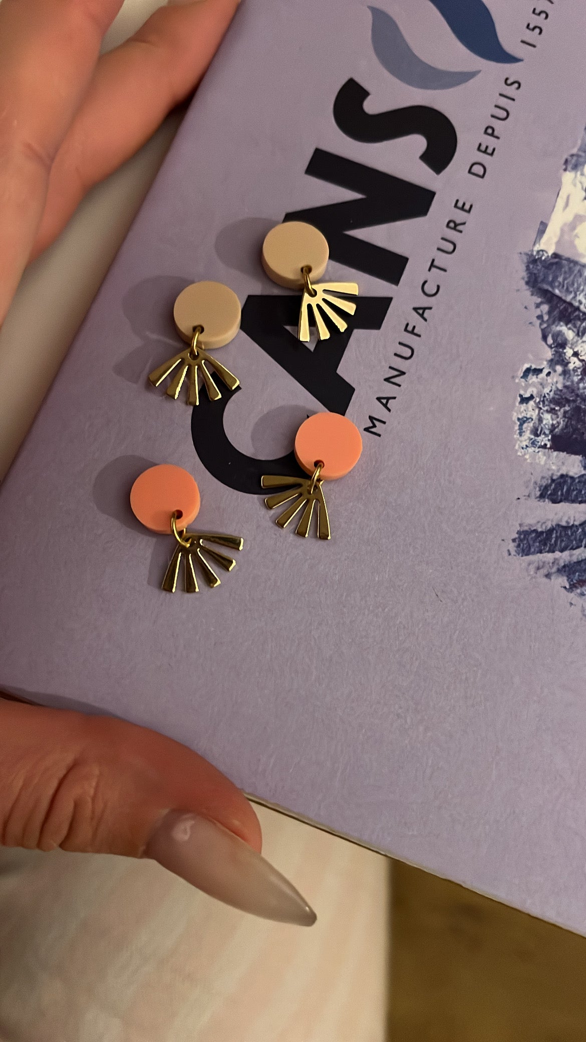 Puces oreilles colorées