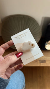 Broche poétique nuage
