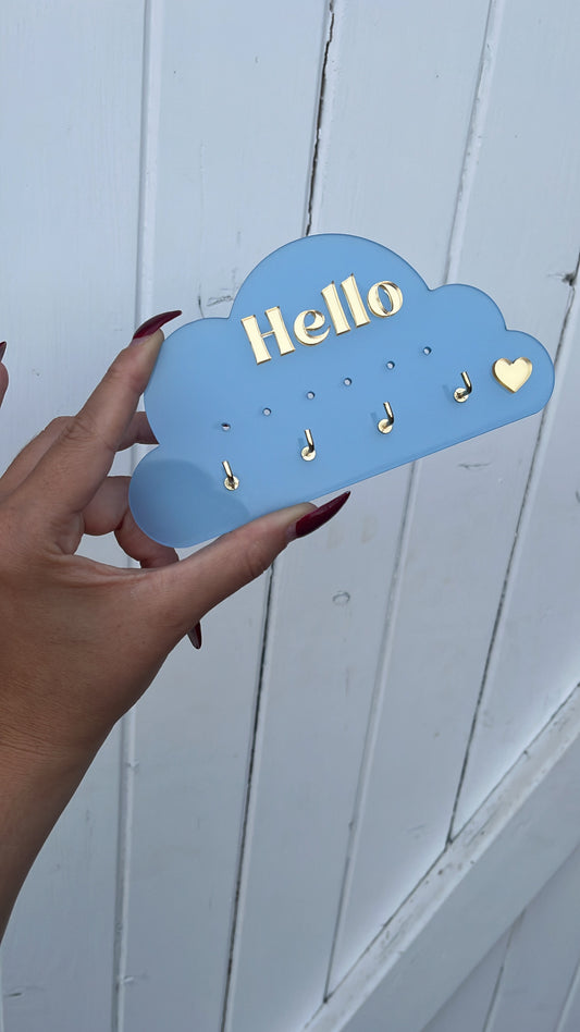 Porte Bijoux nuage
