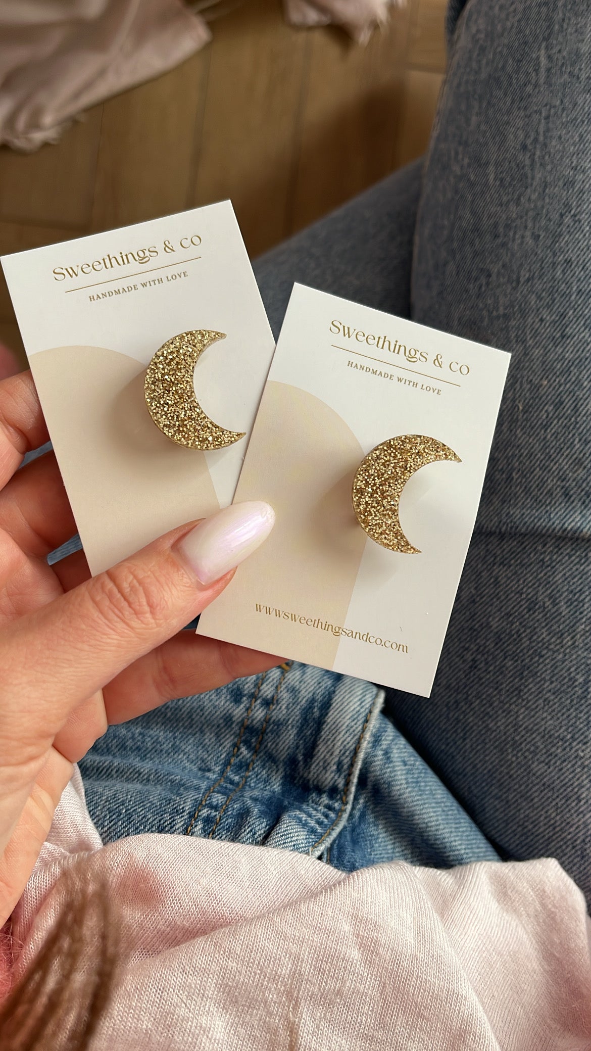 Broche poétique Lune / Uno ou Duo