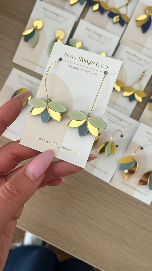Boucles d’oreilles EGLANTINE