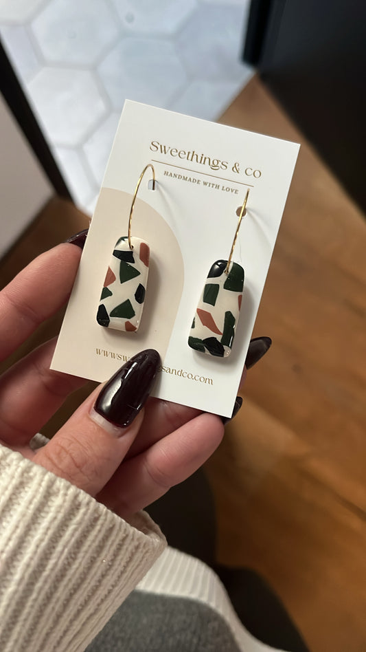 Boucles d’oreilles Terrazzo