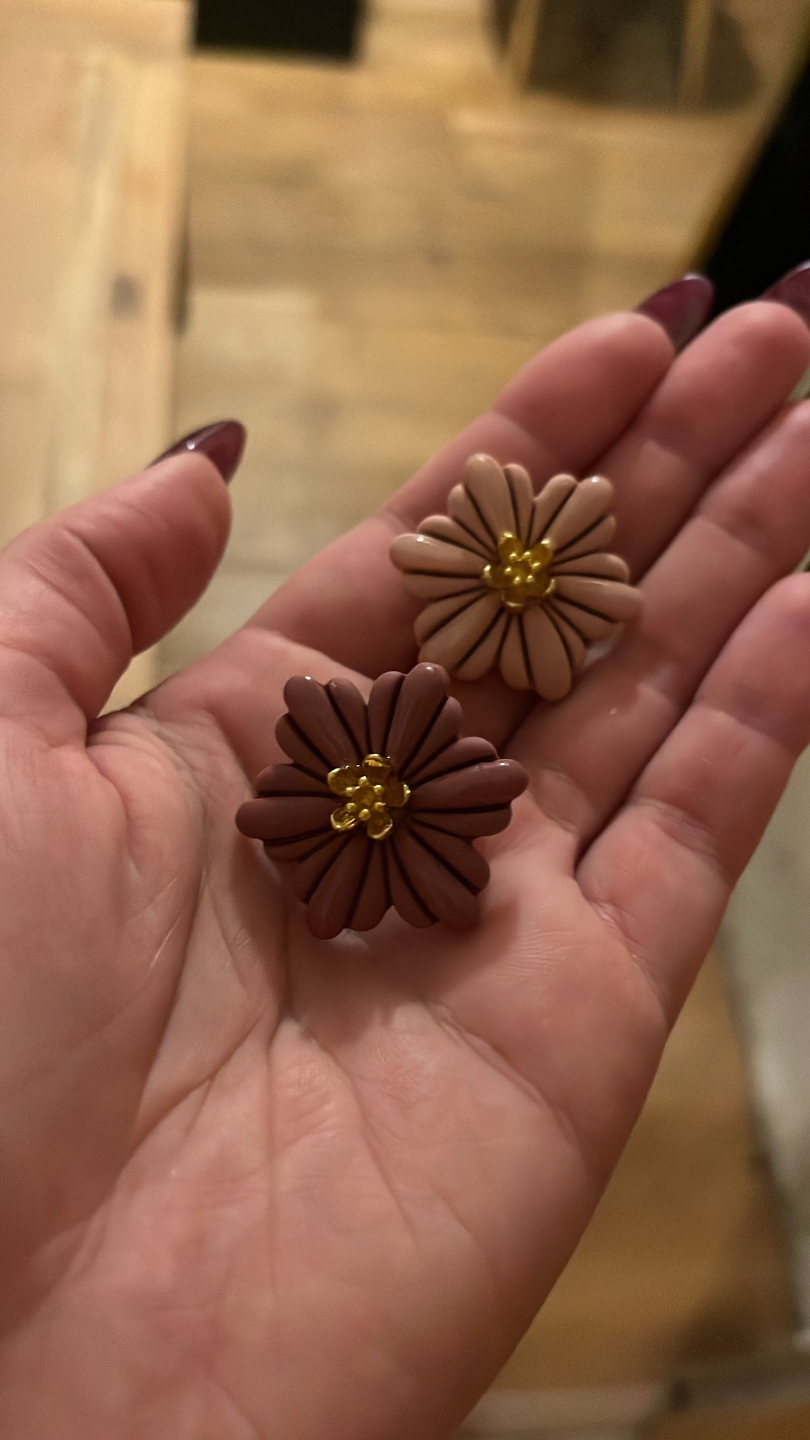 Broche poétique Florale
