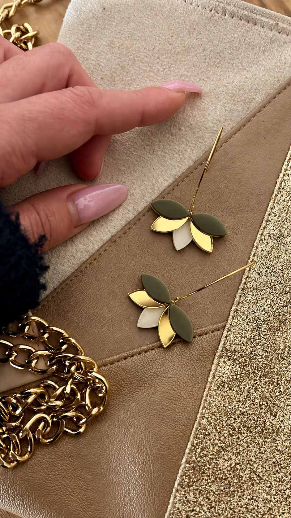 Boucles d’oreilles EGLANTINE