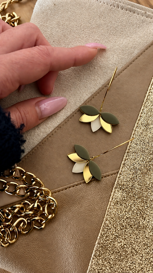 Boucles d’oreilles EGLANTINE