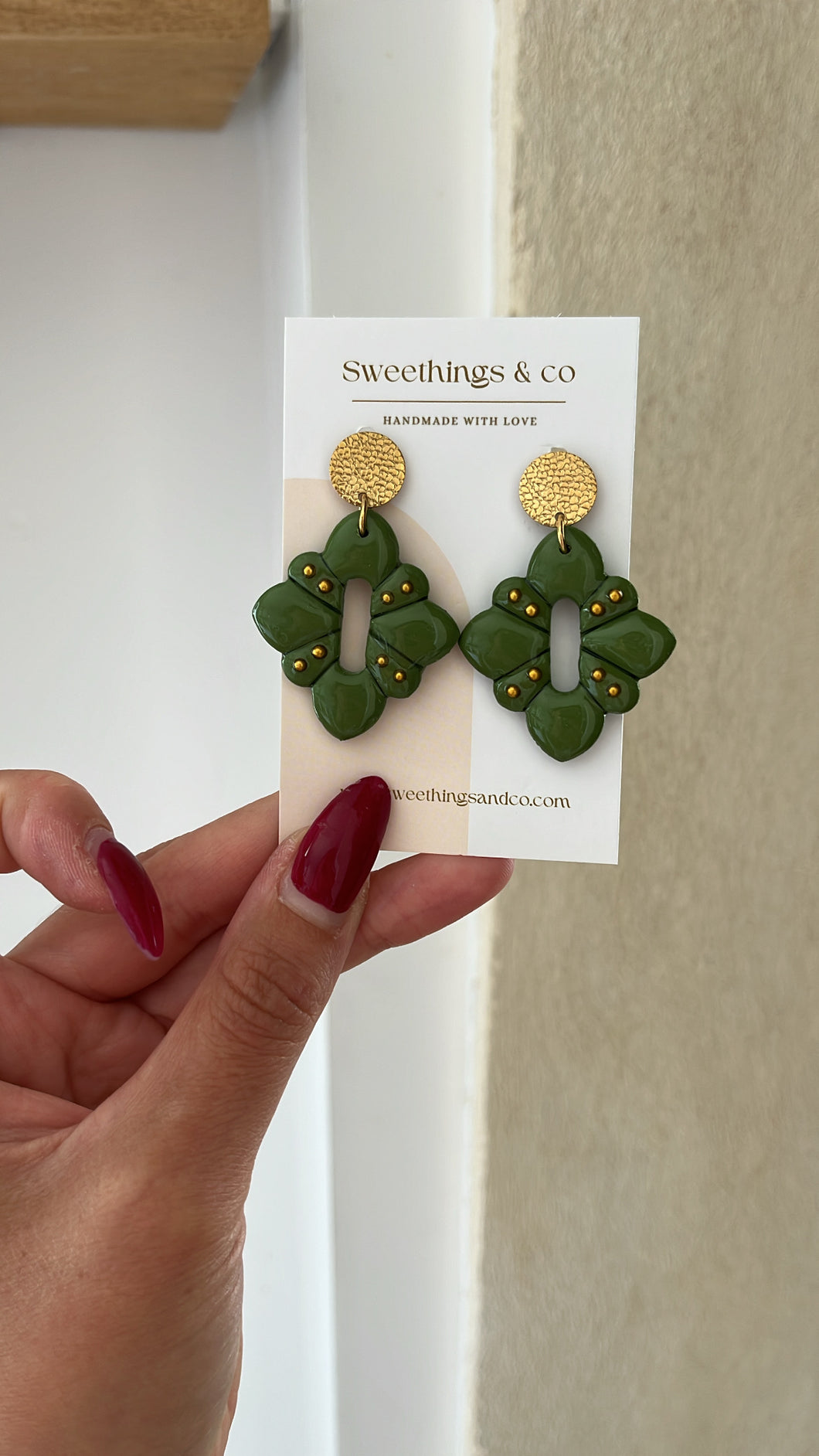Boucles d’oreilles Léa // version 2