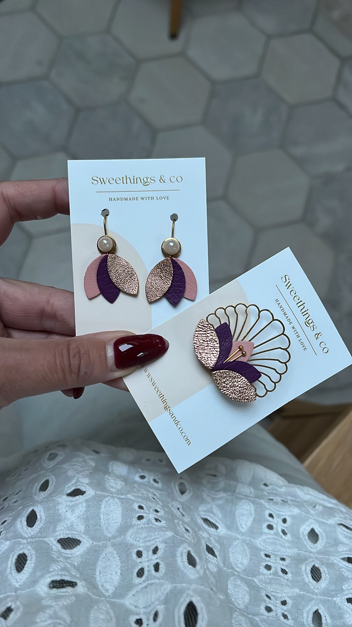 Boucles d'oreilles LYDIA