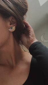 Boucle d’oreilles bohème chic