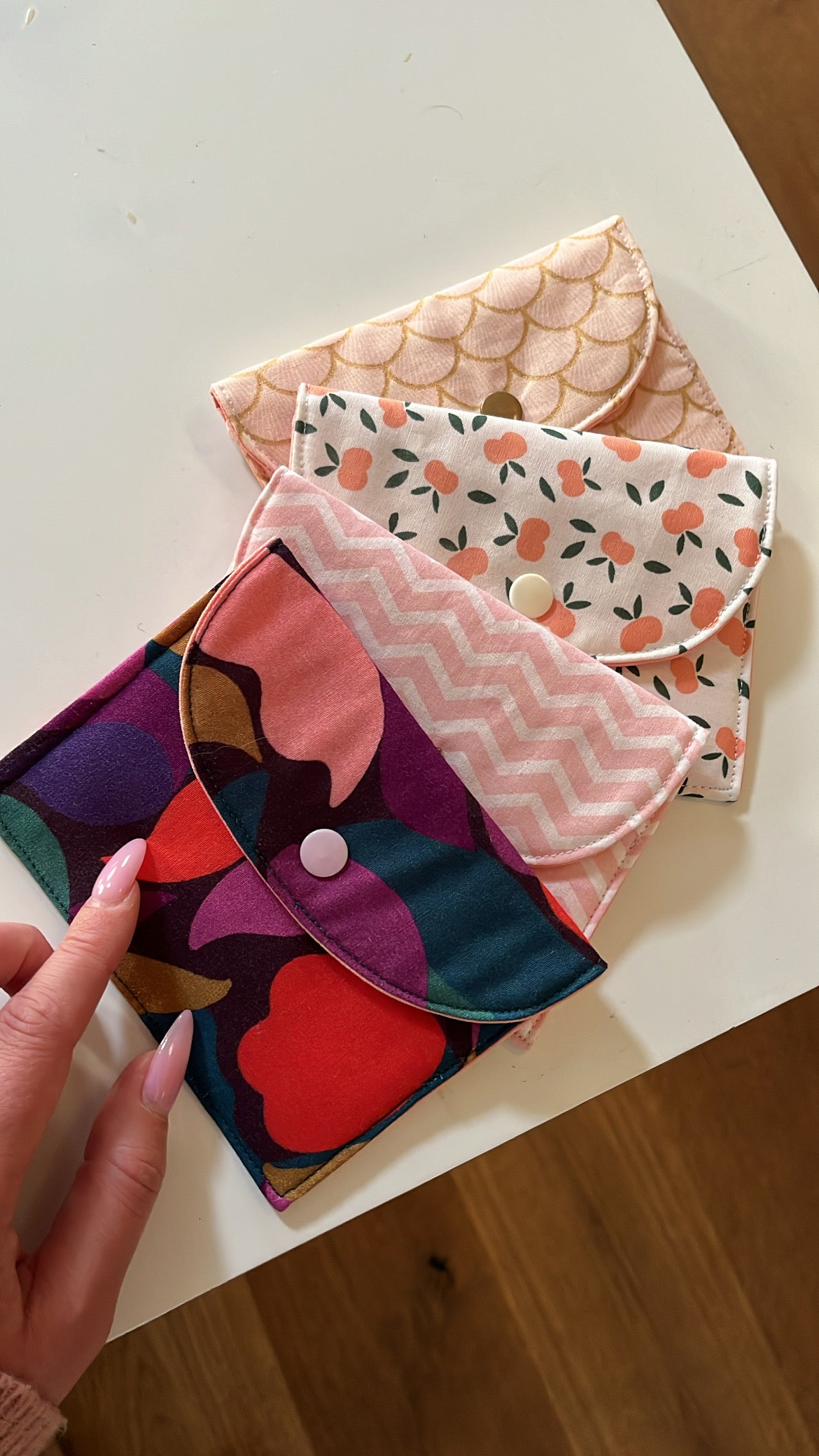 Pochette Nomade - Tissu au choix