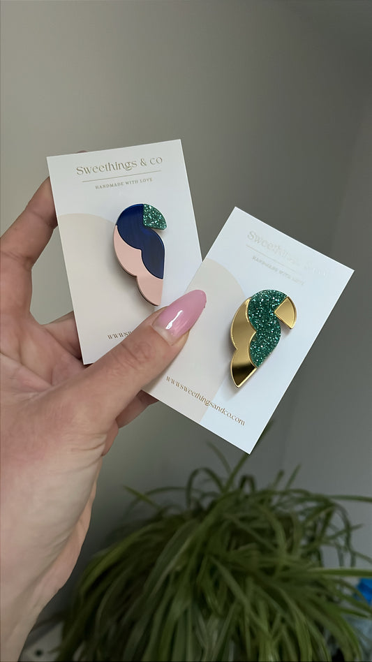 Broche perroquet