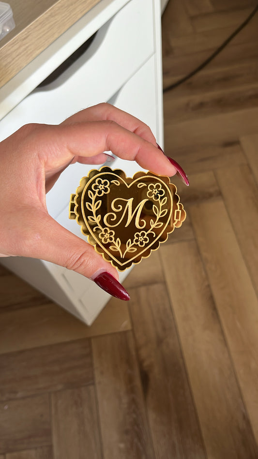 Magnet Poudrier cœur