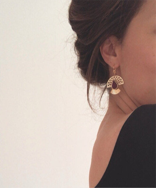 Boucles d’oreilles EVA
